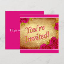 「ご招待します！」