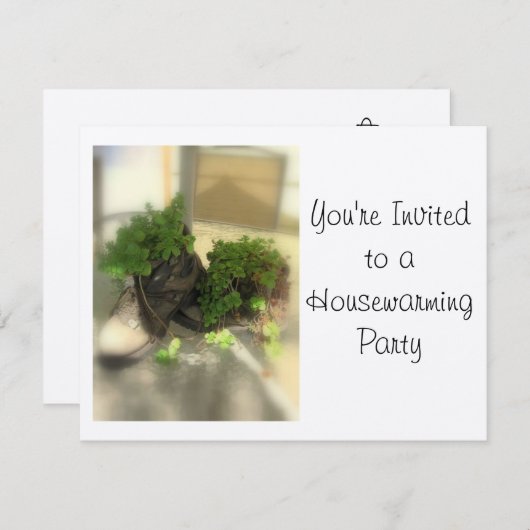 ご招待します 招待状 (正面/裏面)