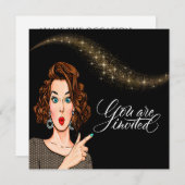 ご招待します 招待状 (正面/裏面)