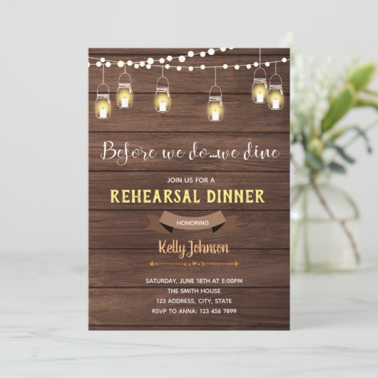 ご招待の前に 招待状 (スタンド正面)