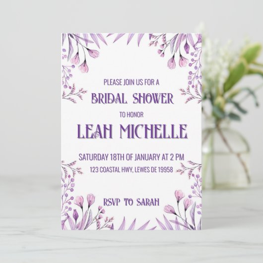 ご招待 招待状 (スタンド正面)