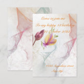 ご招待 招待状 (正面/裏面)