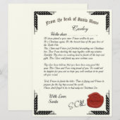 ご招待 招待状 (正面/裏面)