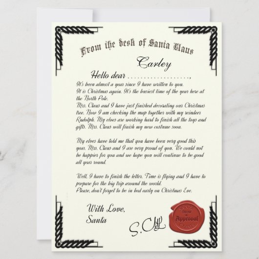 ご招待 招待状 (正面)