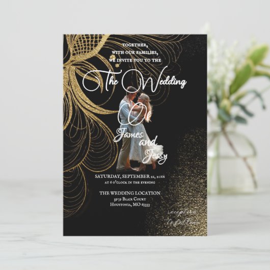 ご招待 招待状 (スタンド正面)