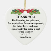 ご指導聞いただき… セラミックオーナメント (裏面)