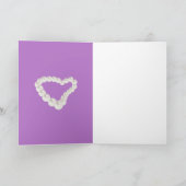 ご挨拶にハートを誓う カード (内部)