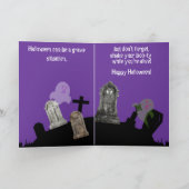 「ご挨拶を！」 二つ折りグリーティングカード カード (内部)