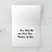 ご挨拶状 カード (内部)