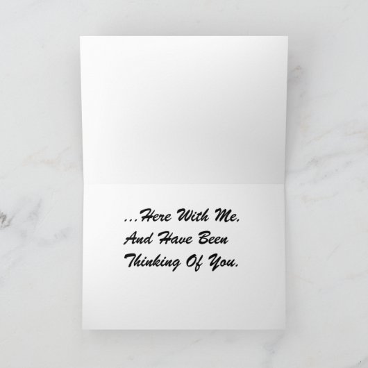 ご挨拶状 カード (内部)