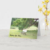 ご挨拶状 カード (黄色い花)