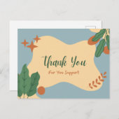 ご支援ありがとう ポストカード (正面/裏面)