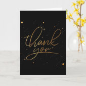 ご支援とご親切に感謝する カード (黄色い花)