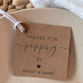 ご来場ありがとう タグ, ウェディング タグ, クラフト フェイバータグ