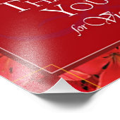 ご来場いただきありがとうございます フォトプリント            (角)