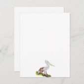 ご案内:コウテイペンギンがやってきました 招待状 (正面/裏面)