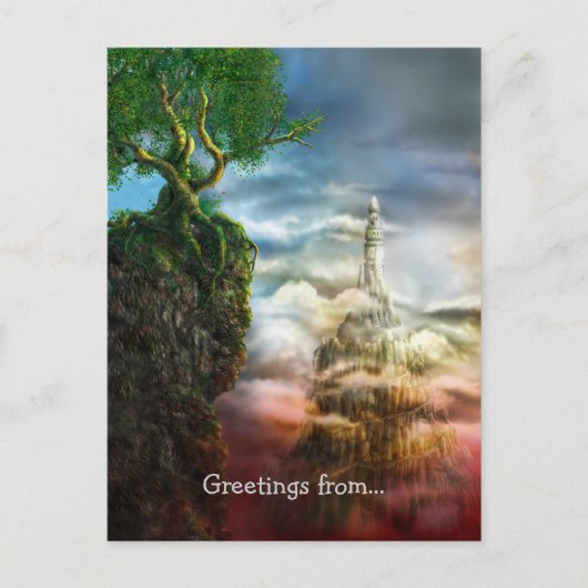 ご案内…Dis Aliter Visual Est – ポストカード (正面)