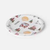 ご機嫌な人のプレート ペーパープレート (アングル)