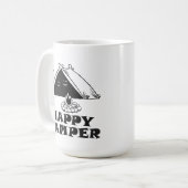 ご機嫌な人のマグ コーヒーマグカップ (正面左)