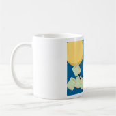 ご機嫌な人のマグ コーヒーマグカップ (左)