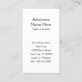 ご機嫌な人愛煙 名刺 (裏面)