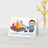 ご機嫌な人 カード (黄色い花)