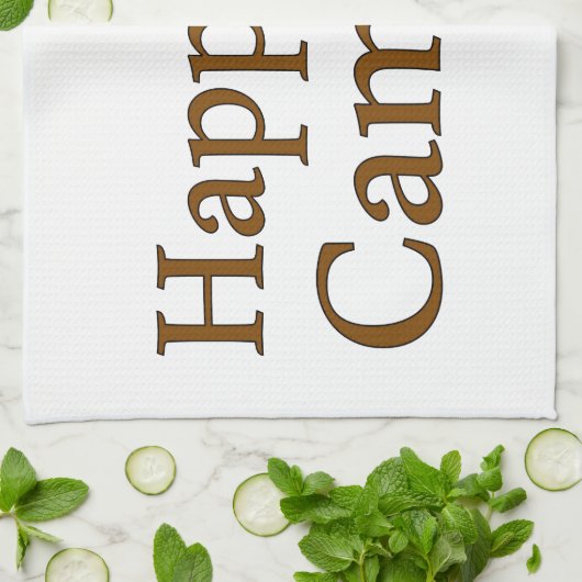 ご機嫌な人 キッチンタオル (折り畳み)