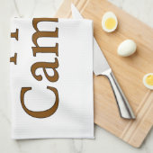 ご機嫌な人 キッチンタオル (四つ折り)