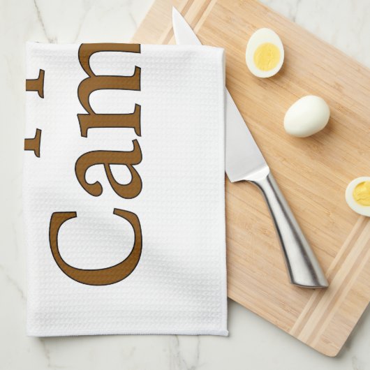 ご機嫌な人 キッチンタオル (四つ折り)