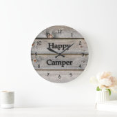 ご機嫌な人 ラージ壁時計 (ホーム)