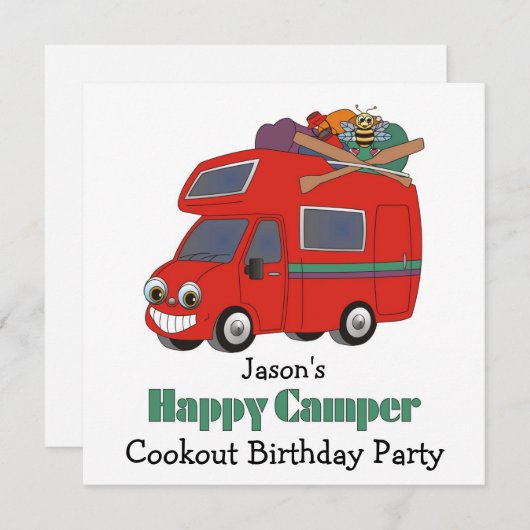 ご機嫌な人….! 招待状 (正面/裏面)