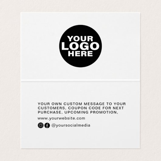 ご注モダン文の挿入に対し、お礼申し上げます 名刺 (内部フラット)