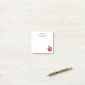 ご注意ください素晴らし先生,先生評価 ポストイット (デスク上)