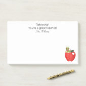 ご注意ください素晴らし先生,先生評価 ポストイット (デスク)