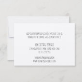 ご注文ありがとうございますクラフト紙 サンキューカード (裏面)