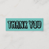 ご注文ありがとうございますソーシャルメディアのアイコンChic スキニー名刺 (正面)