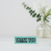 ご注文ありがとうございますソーシャルメディアのアイコンChic スキニー名刺 (スタンド正面)