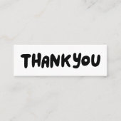 ご注文ありがとうございますソーシャルメディアのアイコンChic スキニー名刺 (正面)