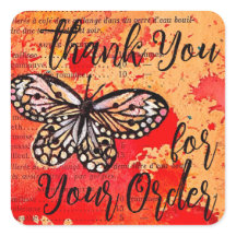 ご注文ありがとうございます可愛いバタフライウォーター色