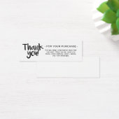 ご注文ありがとうございます挿入プロファイルカード (デスク)