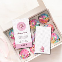 ご注文ありがとうございます水玉模様ケーキBaker