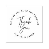 ご注文ありがとうございます自己インキングゴム印 セルフインキングスタンプ (デザイン)