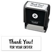 ご注文ありがとうございます セルフインキングスタンプ (インサイチュ)