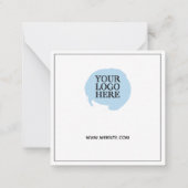 ご注文ありがとうございます ノートカード (裏面)