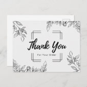 ご注文ありがとうございます ポストカード (正面/裏面)