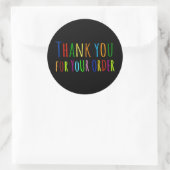 ご注文ありがとうございます ラウンドシール (バッグ)