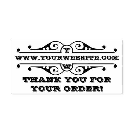 ご注文ありがとうございます ラバースタンプ (インプリント)