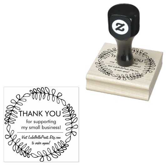 ご注文ありがとうございます – 再発注 ラバースタンプ (押印)