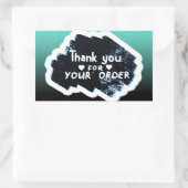 ご注文ありがとうございます 長方形シール (バッグ)