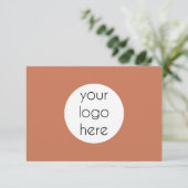 ご注文ありがとうございますTerracotta サンキューカード (スタンド正面)